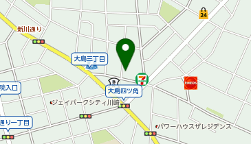 ユニスマイル薬局 大島三丁目店の地図画像