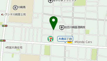 ユニスマイル薬局 川崎大島店の地図画像