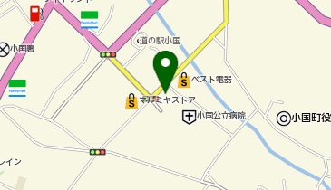 ユニスマイル薬局 小国店の地図画像