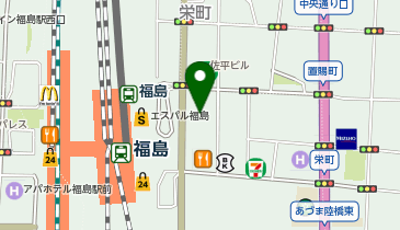 ユニスマイル薬局 福島駅前店の地図画像