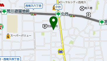 ユニスマイル薬局 西尾久店の地図画像