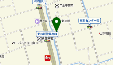ユニスマイル薬局 にいはま庄内店の地図画像