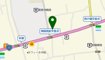 ユニスマイル薬局 にいはま本郷店の地図画像