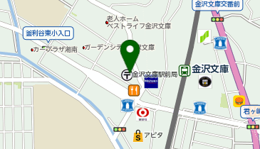 ユニスマイル薬局 金沢文庫店の地図画像