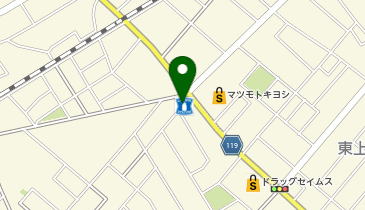 ユニスマイル薬局 東金店の地図画像