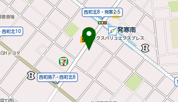 ユニスマイル薬局 西札幌店の地図画像