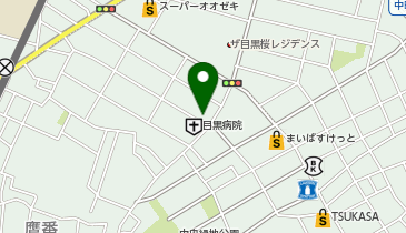 ユニスマイル薬局 学芸大学店の地図画像