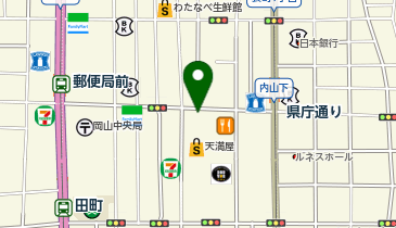 ルピシア 天満屋岡山ショップの地図画像