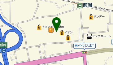 ルピシア 盛岡店の地図画像