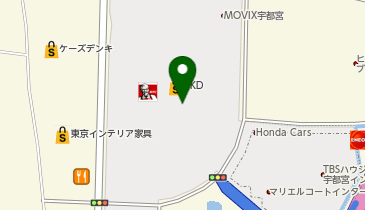 ルピシア 宇都宮インターパーク店の地図画像