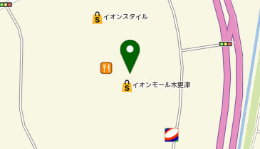 ルピシア イオンモール木更津店の地図画像