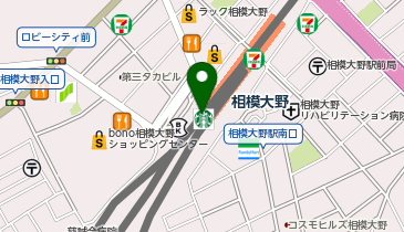 ルピシア 相模大野ステーションスクエア店の地図画像
