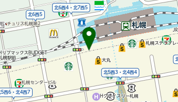 ルピシア 大丸札幌店の地図画像