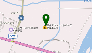 ルピシア ボンマルシェ三井アウトレットパーク北陸小矢部店の地図画像