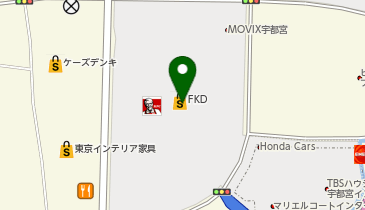 MOVIX宇都宮の地図画像