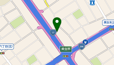 PEUGEOT 美女木の地図画像