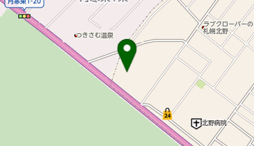 PEUGEOT 札幌南の地図画像