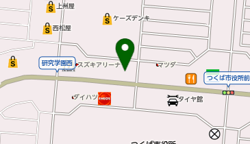 PEUGEOT つくばの地図画像
