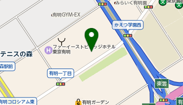 PEUGEOT 有明サービスポイントの地図画像