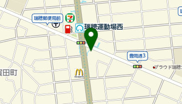 PEUGEOT 名古屋瑞穂サービスポイントの地図画像