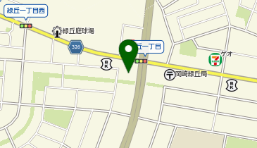 PEUGEOT 岡崎の地図画像