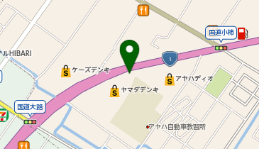 PEUGEOT 栗東の地図画像