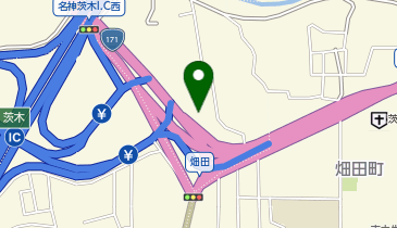 PEUGEOT 茨木の地図画像