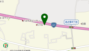 PEUGEOT 枚方アプルーブドサイトの地図画像