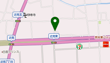 PEUGEOT 熊本の地図画像