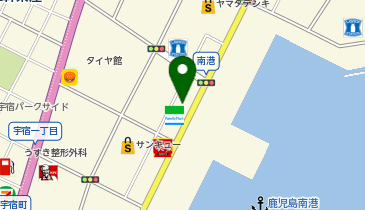 PEUGEOT 鹿児島の地図画像