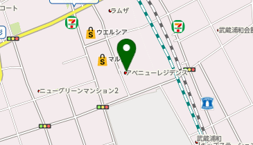 ピー・ラボーヌ ワミレスフェイスエステルーム Cueの地図画像
