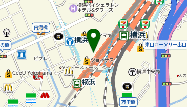 as know as de base 横浜ジョイナスの地図画像