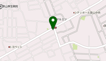 買取専門いくらや 狭山中央通り店の地図画像