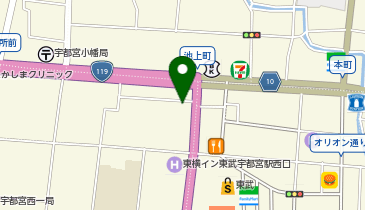 買取専門いくらや 東武宇都宮駅前店の地図画像