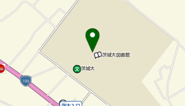 サザコーヒー 茨城大学 ライブラリーカフェの地図画像