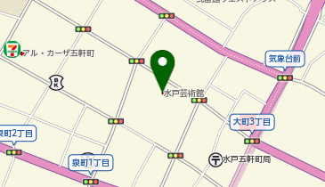 サザコーヒー 水戸芸術館店の地図画像