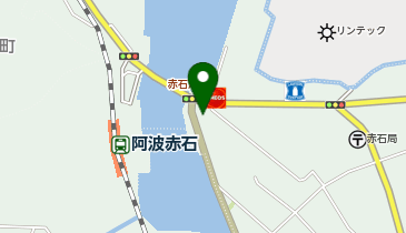 阿波銀行 赤石の地図画像