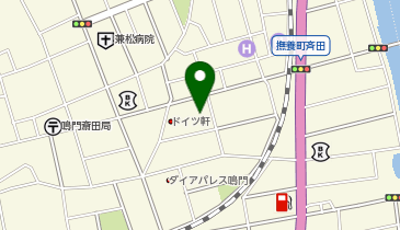 阿波銀行 大津の地図画像