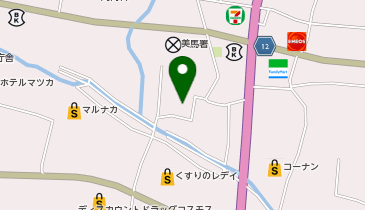 阿波銀行 穴吹の地図画像