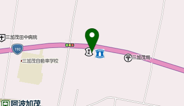 阿波銀行 三好の地図画像
