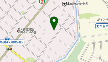 ニチイケアセンター八軒東の地図画像
