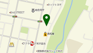 ニチイケアセンター米沢の地図画像