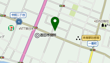 ニチイケアセンター酒田の地図画像