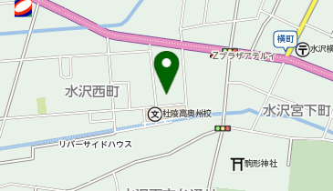 ニチイケアセンター水沢の地図画像