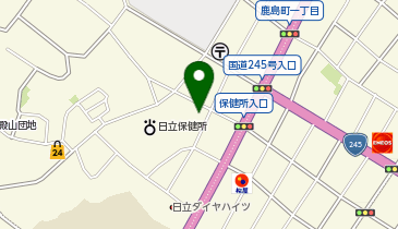 ニチイケアセンター日立の地図画像