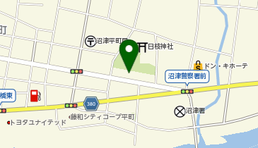 ニチイケアセンター山王の地図画像
