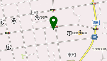 ニチイケアセンター東花巻の地図画像