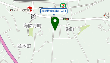 ニチイケアセンター佐倉の地図画像