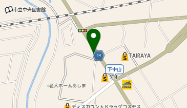 ニチイケアセンター下館の地図画像