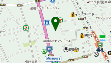 ニチイケアセンター浦和中央の地図画像